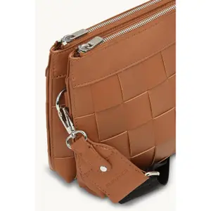 Bolsa de ombro trançada mulher Ilse Jacobsen Hornbæk image-4