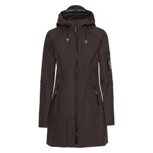 Giacca impermeabile in softshell stretch e pile donna Ilse Jacobsen Hornbæk