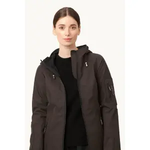 Giacca impermeabile in softshell stretch e pile donna Ilse Jacobsen Hornbæk image-5