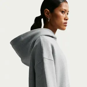 Bluza damska Nike Studio Fleece Medium image-4