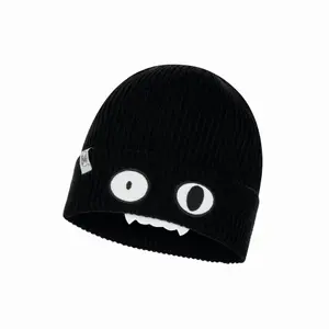 Children's knitted hat Buff funn bat black image-0