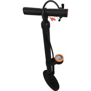 063076-foot-pump-with-pressure-gauge-sporti-black-one-size