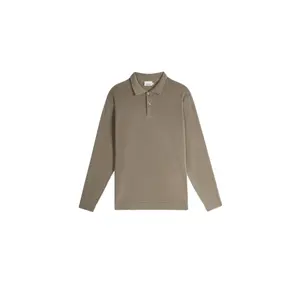 Long Sleeve Polo Imago Tea Leaf image-0