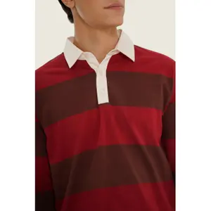 Long Sleeve Polo Imago Stripes image-4