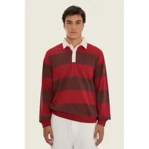 Long Sleeve Polo Imago Stripes image-2