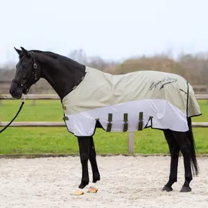 Couverture anti-mouches et pluie pour cheval Imperial Riding Super-dry image-1