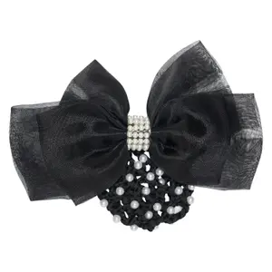 Pente de Cabelo com Pérolas em Rede Imperial Riding image-0