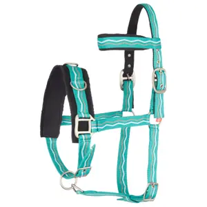 Nylon horse cavesson Imperial Riding image-0
