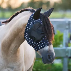 Masque anti-mouches pour cheval Imperial Riding Trail ride image-1