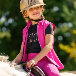 Girls' sleeveless full zip riding jacket Imperial Riding Izzy Sun image-2
