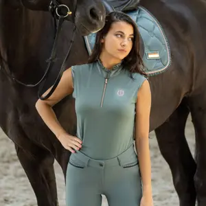 Girl's sleeveless t-shirt dress Imperial Riding Tech Top Irhanna image-0