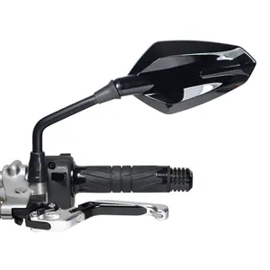 Goedgekeurde omkeerbare motorfietsspiegel Chaft ivory image-0
