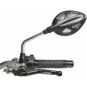 Rétroviseur moto homologué réversible alu Chaft early image-0