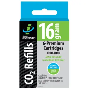 Co2 cartridges Innovations Cartridge 16 grams threaded (x6) image-0