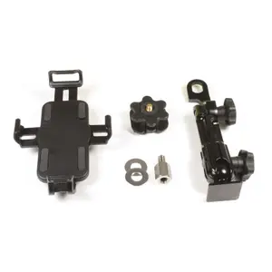 Verstelbare motor smartphone houder op achteruitkijkspiegel schroef Chaft image-0