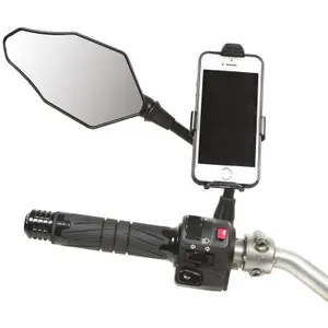 Adjustable smartphone holder on the rear view mirror Chaft image-0