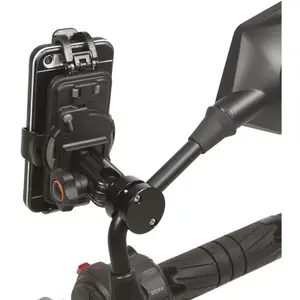 Adjustable smartphone holder on the rear view mirror Chaft image-1
