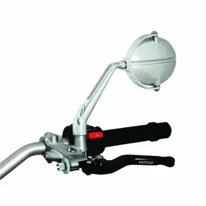 Espelho de motocicleta reversível aprovado Chaft history chromé image-0