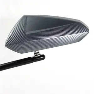 The pair of motorcycle mirrors Chaft silly titane diam 10 image-1