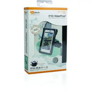 Motorcycle smartphone holder on rearview mirror with charger Chaft image-3