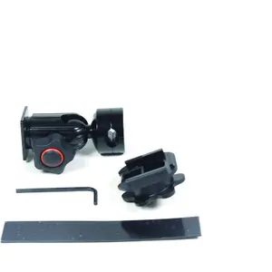 Motorcycle smartphone holder on rearview mirror with charger Chaft image-0