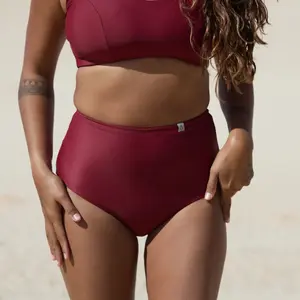 Reversible women's bikini bottom Inaska Pure image-2