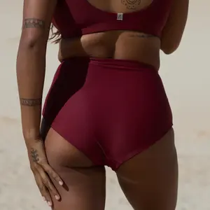 Reversible women's bikini bottom Inaska Pure image-3