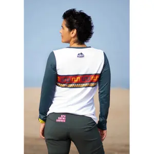 Damestrui met lange mouwen Inca Army Wari Warrior image-1