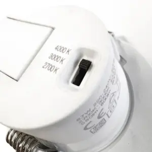 Plafón empotrado Indeluz lighting Krao IP65 SMD AC 570lm/630lm/630lm CRI80 2700K/3000K/4000K 100º image-3