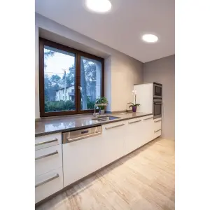Nuanced LED Ceiling Light Indeluz lighting Carme IP44 SMD image-1