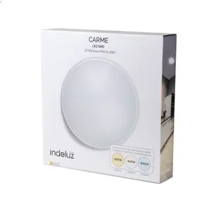 LED ceiling light Indeluz lighting Carme IP44 SMD image-2