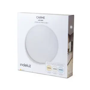 Nuanced LED Ceiling Light Indeluz lighting Carme IP44 SMD image-2