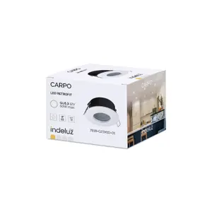 Plafonnier encastré Indeluz lighting Carpo Fixed Round IP65 GU5.3 image-2