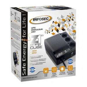 Onduleur Infosec Z1 ZenCube EX 600 - 600 VA image-1