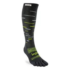 Running socks Injinji Snow Over the Calf image-1