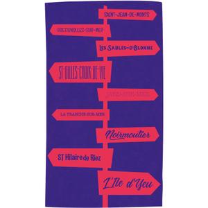 a2501095-beach-towel-injuva-purple-40x3x33-cm