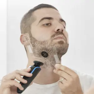 Καλούπι για ξύρισμα γενειάδας InnovaGoods Hipster Barber image-3