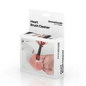 Make-up brush cleaner InnovaGoods Heart image-6