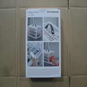 säkerhetsbur för kylskåp InnovaGoods Food Safe image-4