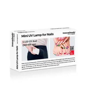 Lampa LED uv do paznokci mini InnovaGoods image-6