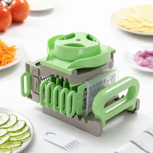 Rallador mandolina plegable 6 en 1 InnovaGoods Choppie image-1