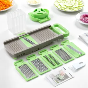 Rallador mandolina plegable 6 en 1 InnovaGoods Choppie image-2