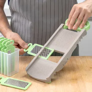 Rallador mandolina plegable 6 en 1 InnovaGoods Choppie image-3