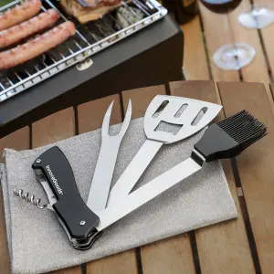 Grillbesteck 5 in 1 InnovaGoods Bbkit image-2