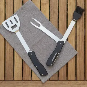 Grillbesteck 5 in 1 InnovaGoods Bbkit image-3