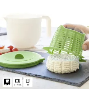 Molde para hacer queso fresco con instrucciones y recetas InnovaGoods Freashy image-3