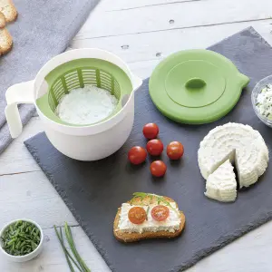 Molde para hacer queso fresco con instrucciones y recetas InnovaGoods Freashy image-2
