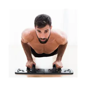 Planche de pompes avec bandes de résistance et guide d'exercices InnovaGoods Push-Up Pulsher image-3