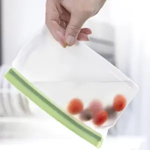 Reusable airtight food bags InnovaGoods Zags (x6) image-2