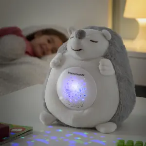 Hedgehog soft toy with sound and night light InnovaGoods Spikey image-1
